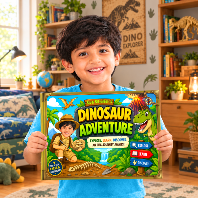 My Little Coloring Book – Dino Adventure 🦖