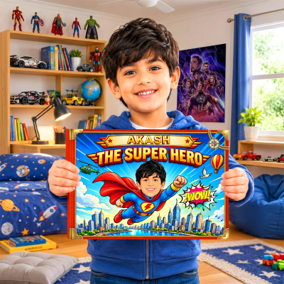 My Little Coloring Book – The Super Hero 🦸